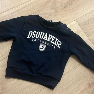 Dsquared2 University Black Sweatshirt